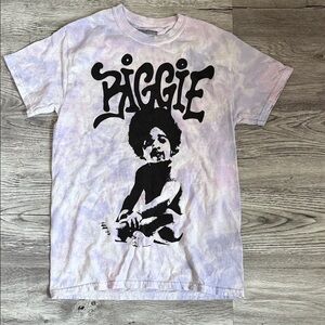 Biggie Graphic Tie-Dye T-Shirt